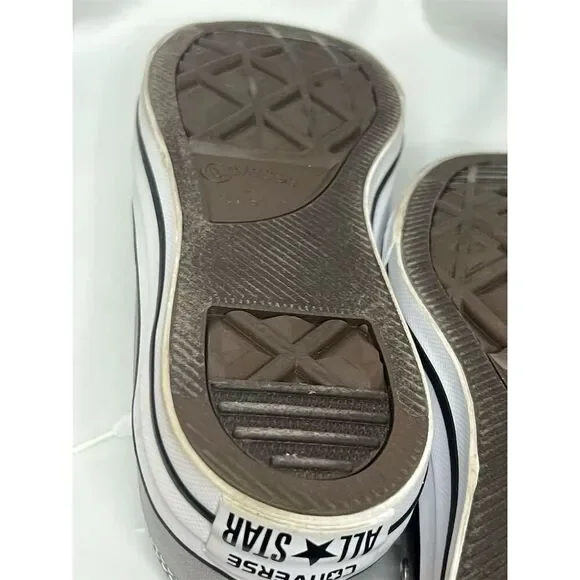 Converse Chuck Taylor All Star Women's Silver Low Top Sneakers Size 7.5 - Picture 7 of 14